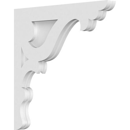 Ekena Millwork Cornelia Architectural Grade PVC Corbel, 1 7/8"W X 20"D X 20"H CORP01X20X20CN